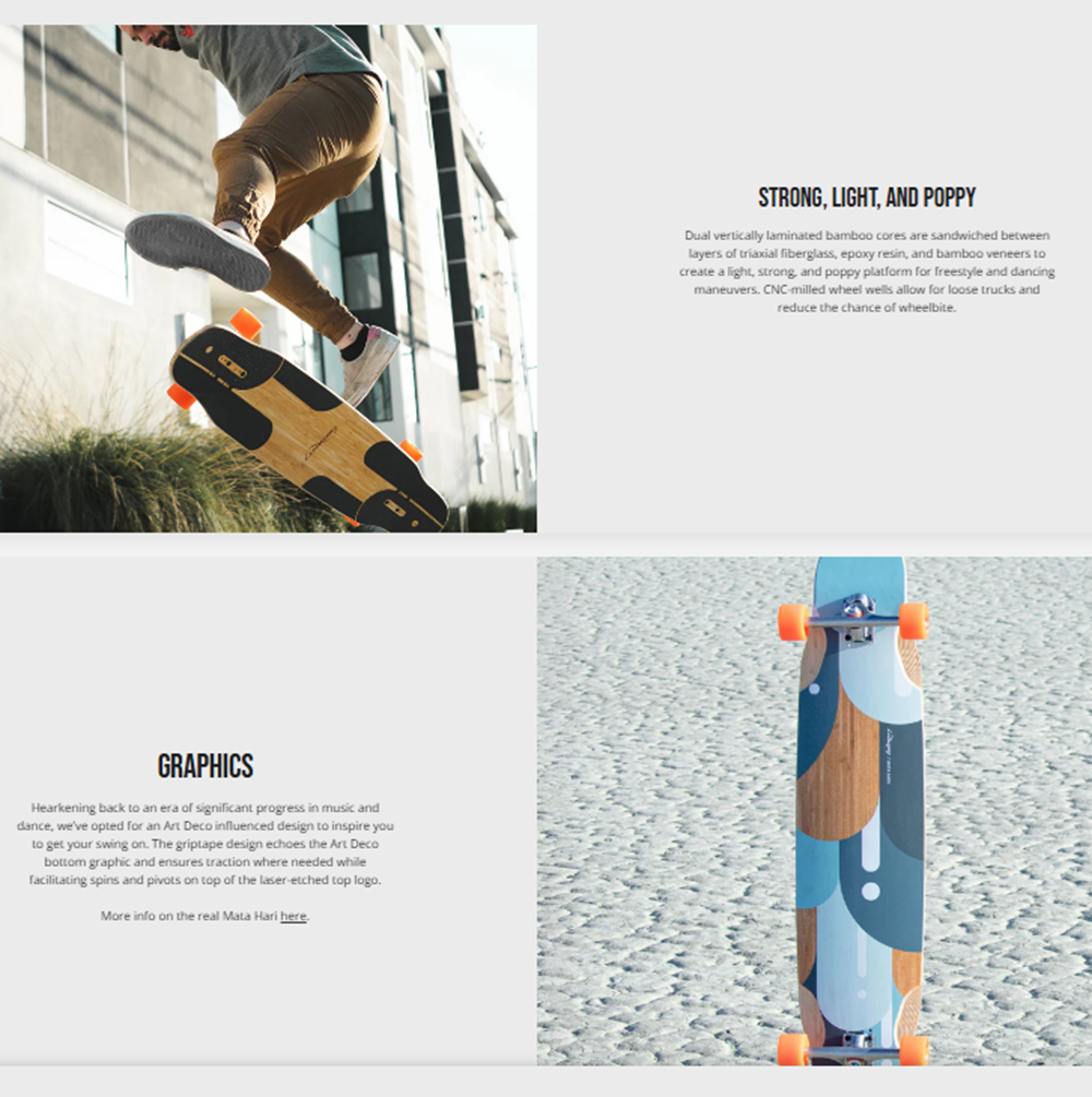 Loaded Mata Hari Heinrici Skateboard Complete Multi 9.25x44.5