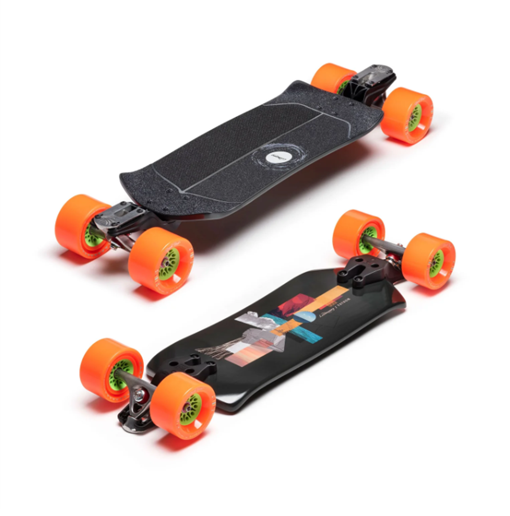 Loaded Fathom Dad Bod Skateboard Complete Black 9.25x33