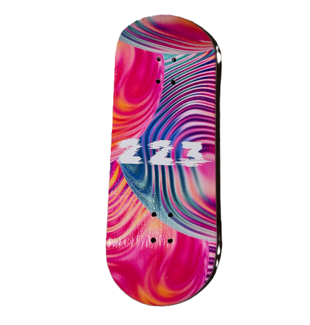 223 Morph Fingerboard Deck Pink 34x97 Medium Low
