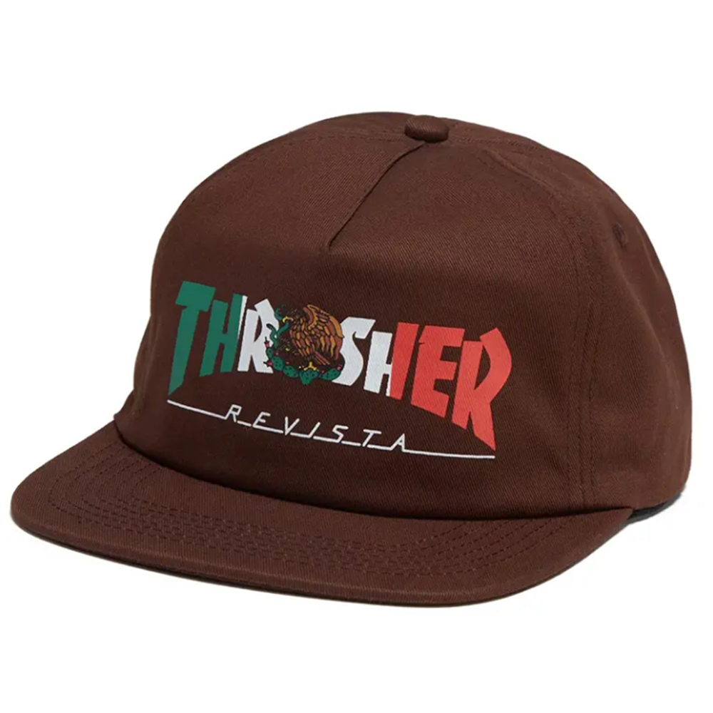 Thrasher Mexico Revista Hat Brown Snapback