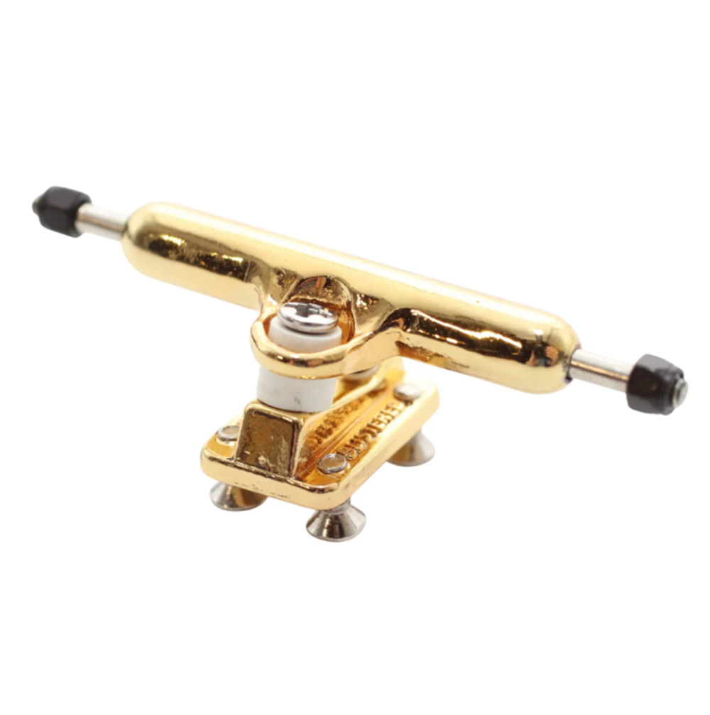 Blistered Dual Bearing Fingerboard Trucks Gold 34mm