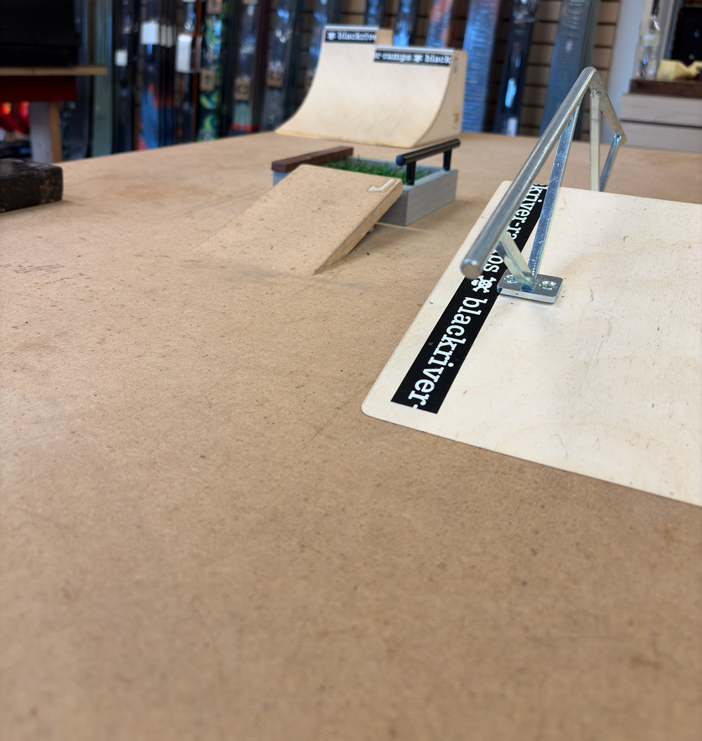 OG Fingerboard Park Stairset Canvas Brown 3x5