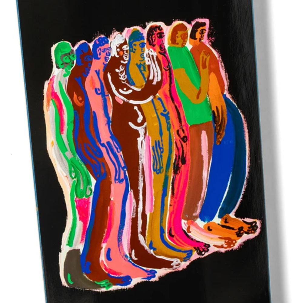 There In The Night Skateboard Deck Black 8.38x14.5WB