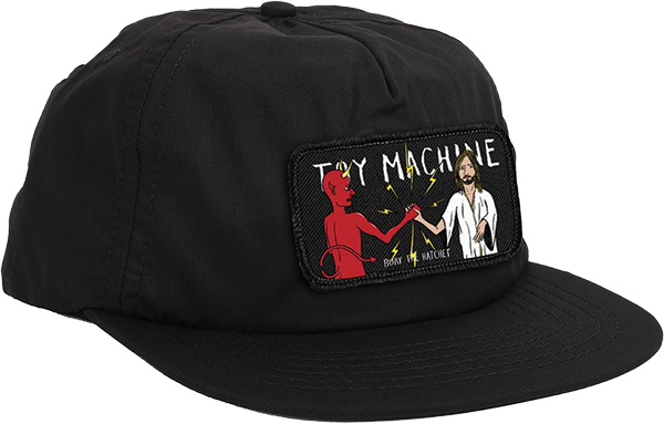TOY MACHINE BURY THE HATCHET HAT ADJ BLACK