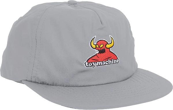 TOY MACHINE MONSTER DAD HAT ADJ GREY