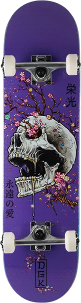 DGK ANCESTRY SKATEBOARD COMPLETE 7.75 PURPLE