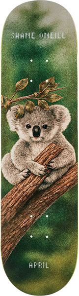 APRIL ONEILL MARSUPIAL SKATEBOARD DECK 8.5