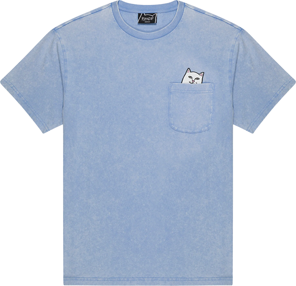 RIP N DIP LORD NERMAL POCKET SS XLARGE POWDER BLUE WASH