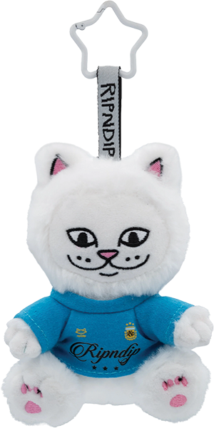 RIP N DIP WORLD CUP NERMIEE PLUSH KEYCHAIN ARGENTINA