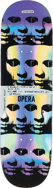 OPERA WOOLLEY REPEATER SKATEBOARD DECK 8.5 HOLOGRAPHIC EX7