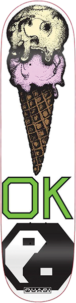 QUASI OKAY SKATEBOARD DECK 8.12