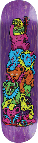 STRANGELOVE BEARS SKATEBOARD SKATEBOARD DECK 8.12