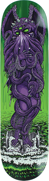STRANGELOVE CTHULHU SKATEBOARD SKATEBOARD DECK 8.25