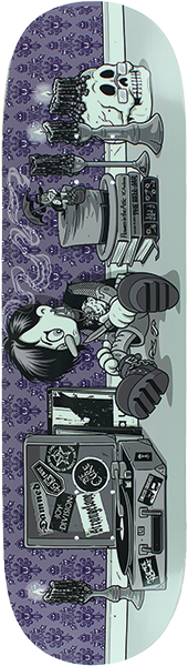 STRANGELOVE GOTH PUPPET SKATEBOARD SKATEBOARD DECK 8.37