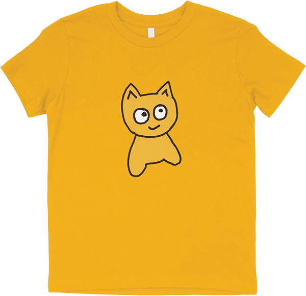 MEOW BIG CAT YTH SS S GOLD
