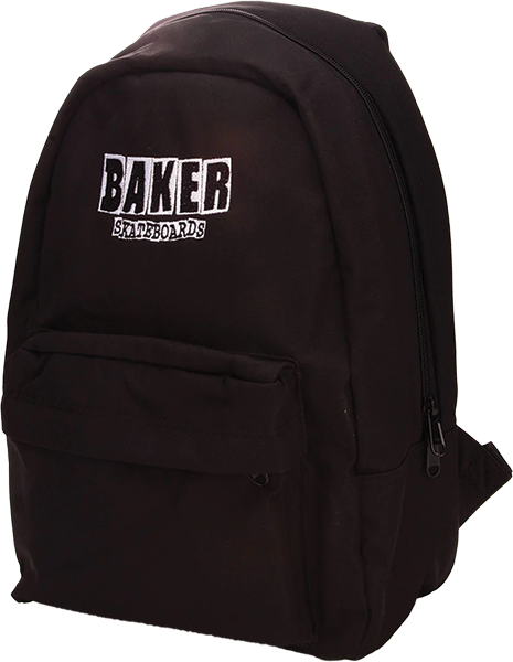 BAKER BRAND LOGO BACKPACK BLACK