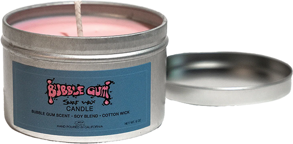 BUBBLE GUM 8oz TIN CANDLE BUBBLE GUM