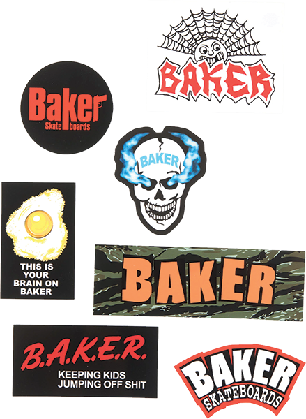 BAKER 14 PK ANY QUESTIONS ASSORTED STICKER PACK