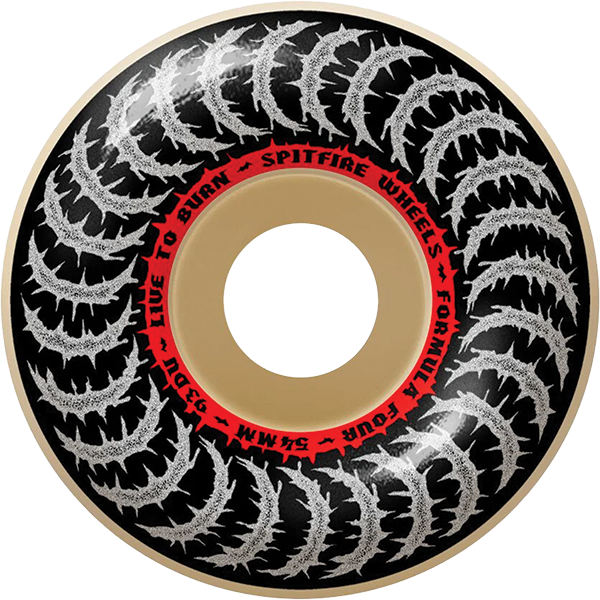 SPITFIRE F4 93A CLASSIC DEATHMASK II NAT WHEELS SET