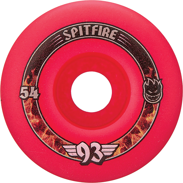 SPITFIRE F4 93a RADIAL 54MM PINK WHEELS SET