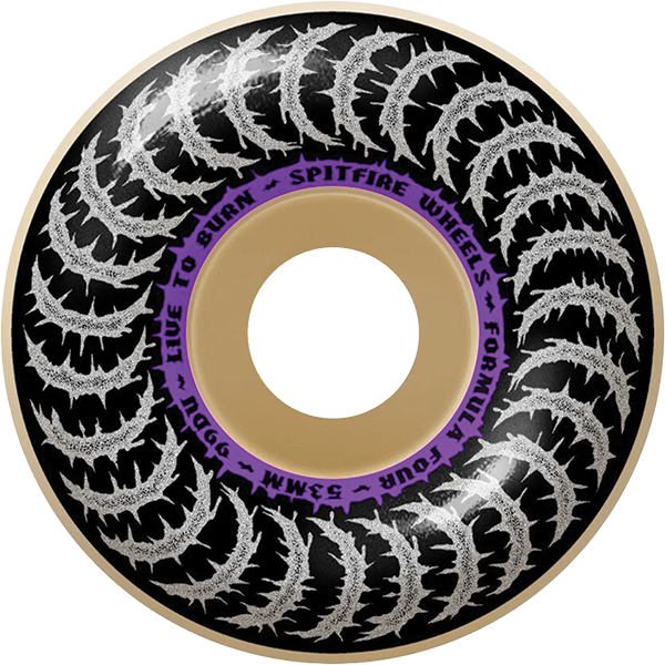 SPITFIRE F4 99A CLASSIC DEATHMASK II NAT WHEELS SET