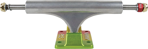 ACE AF1 22 7.75 ITAL ANODIZED POL RASTA TRUCKS SET
