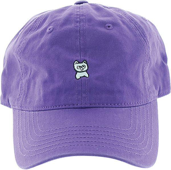 MEOW UNSTRUCTURED MINI CAT HAT ADJ PURPLE