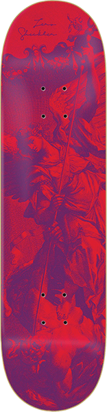 ZERO SHECKLER RENAISSANCE SKATEBOARD DECK 8.25