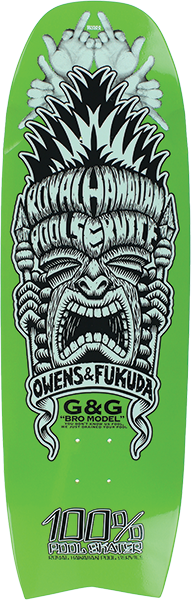 RHPS BRO MODEL SKATEBOARD SKATEBOARD DECK 9.5x32.375 GREEN