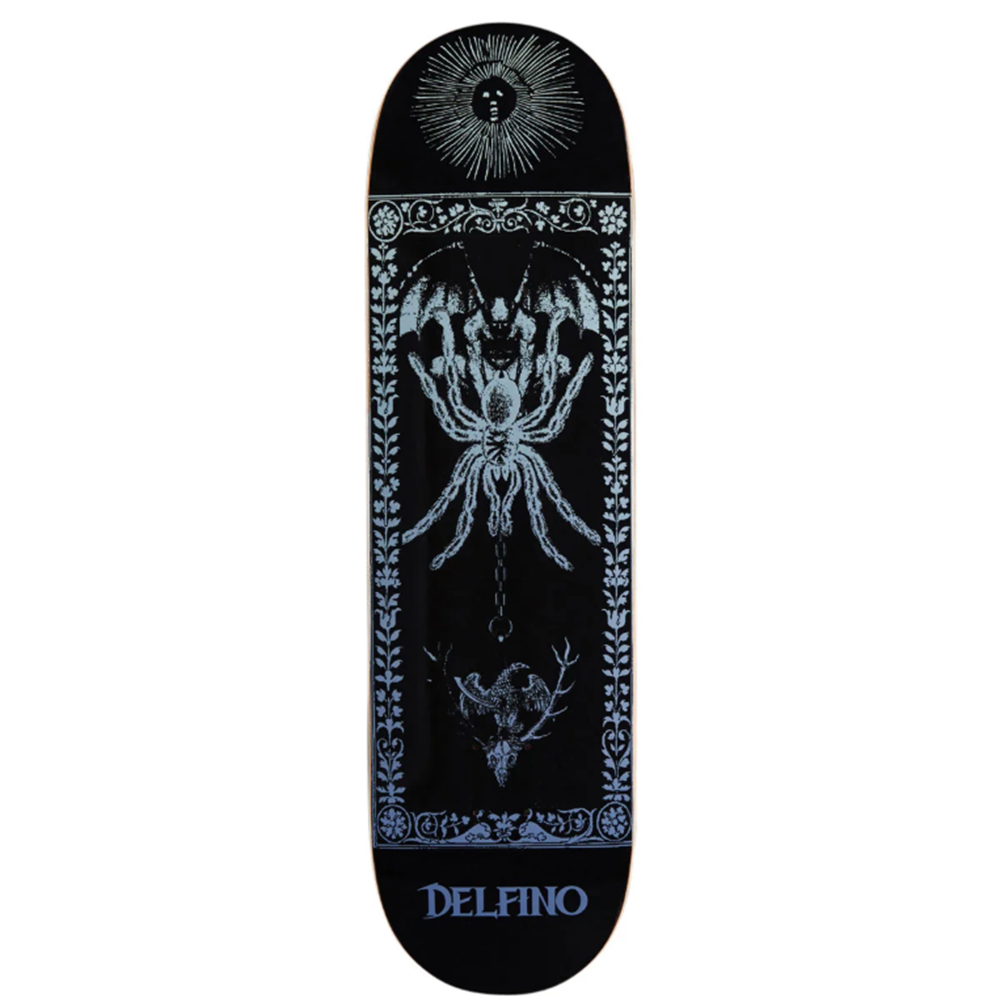 Deathwish Pedro Delfino Ritual Skateboard Deck Black 8.5x14.28wb