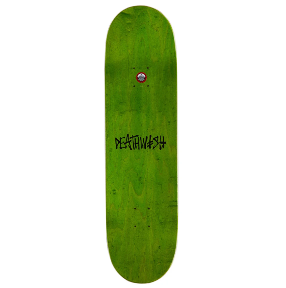 Deathwish Pedro Delfino Ritual Skateboard Deck Black 8.5x14.28wb