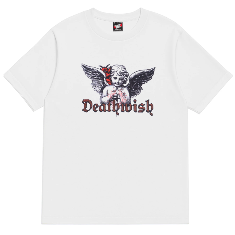 Deathwish Cherub Tee White Large