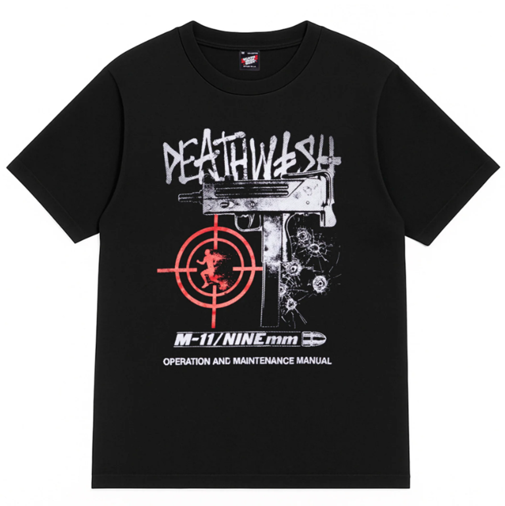 Deathwish Mac 11 Tshirt Black