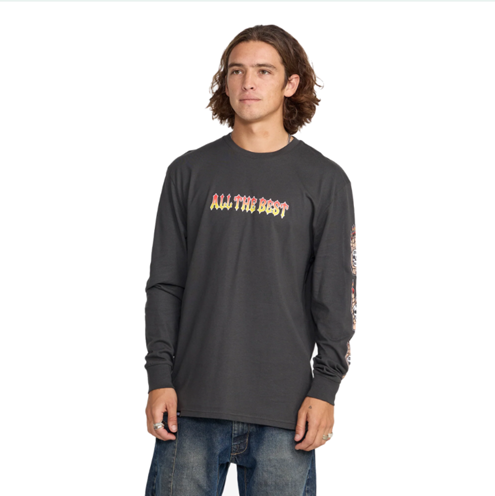 1910 Arrows in the Dark LS Tee Vintage Black