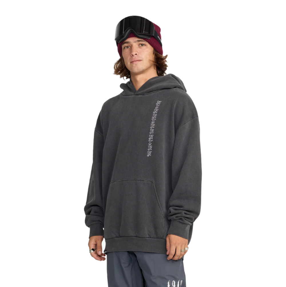 1910 Age of Winters G420 Dyed Hoodie Pigment Black