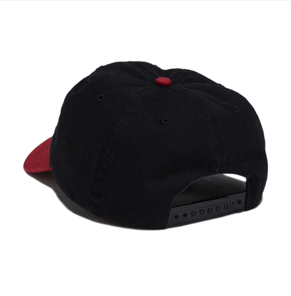 Baker Narc Dad Cap Black Red One Size