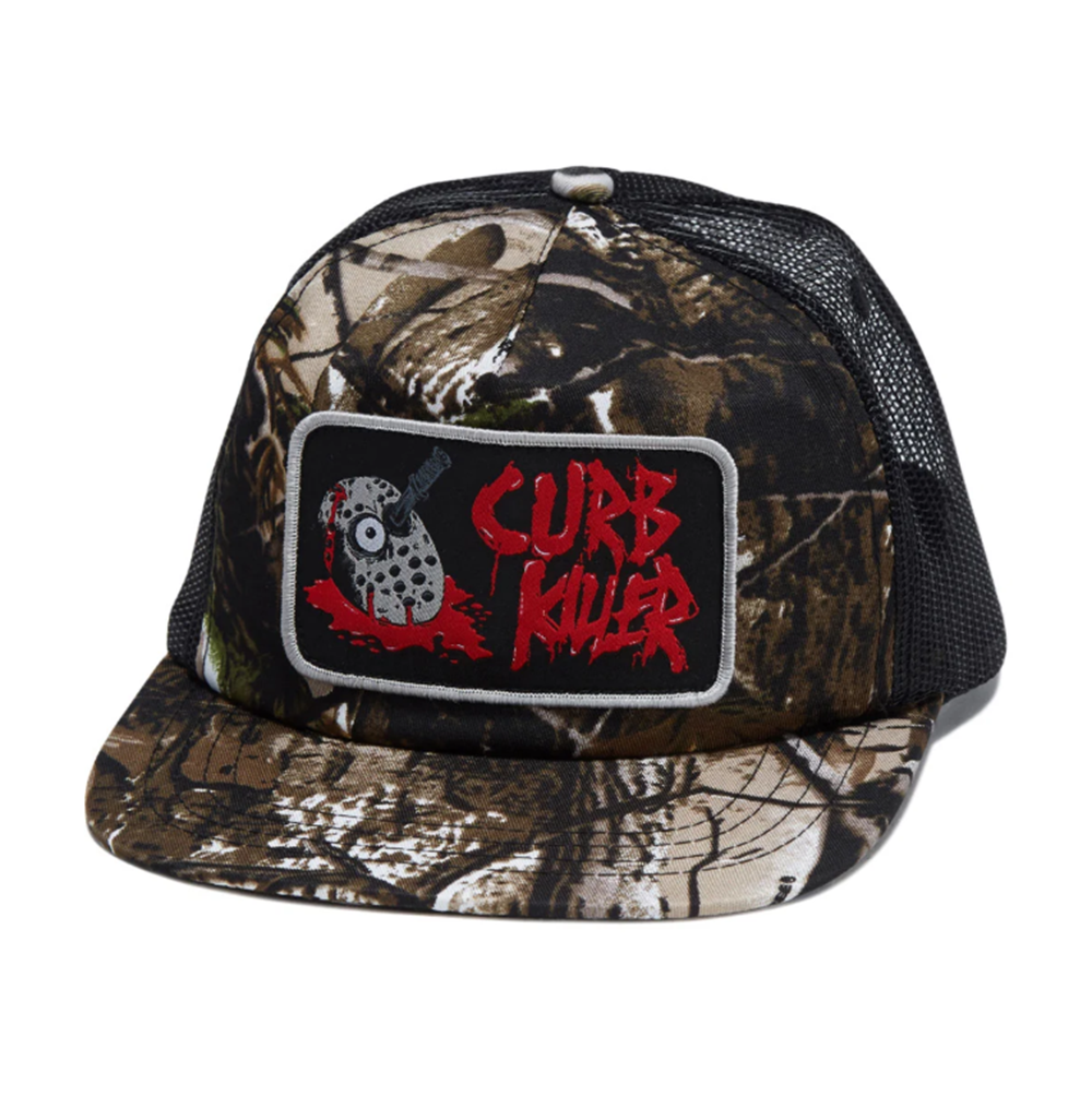 Heroin Curb Killer Trucker Hat Camo One Size