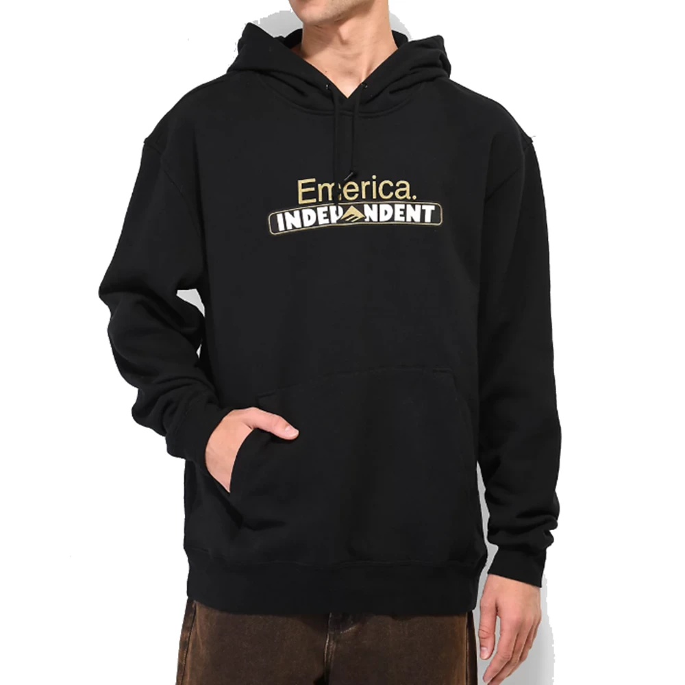 Emerica x Indy Bar Hoodie Black Small