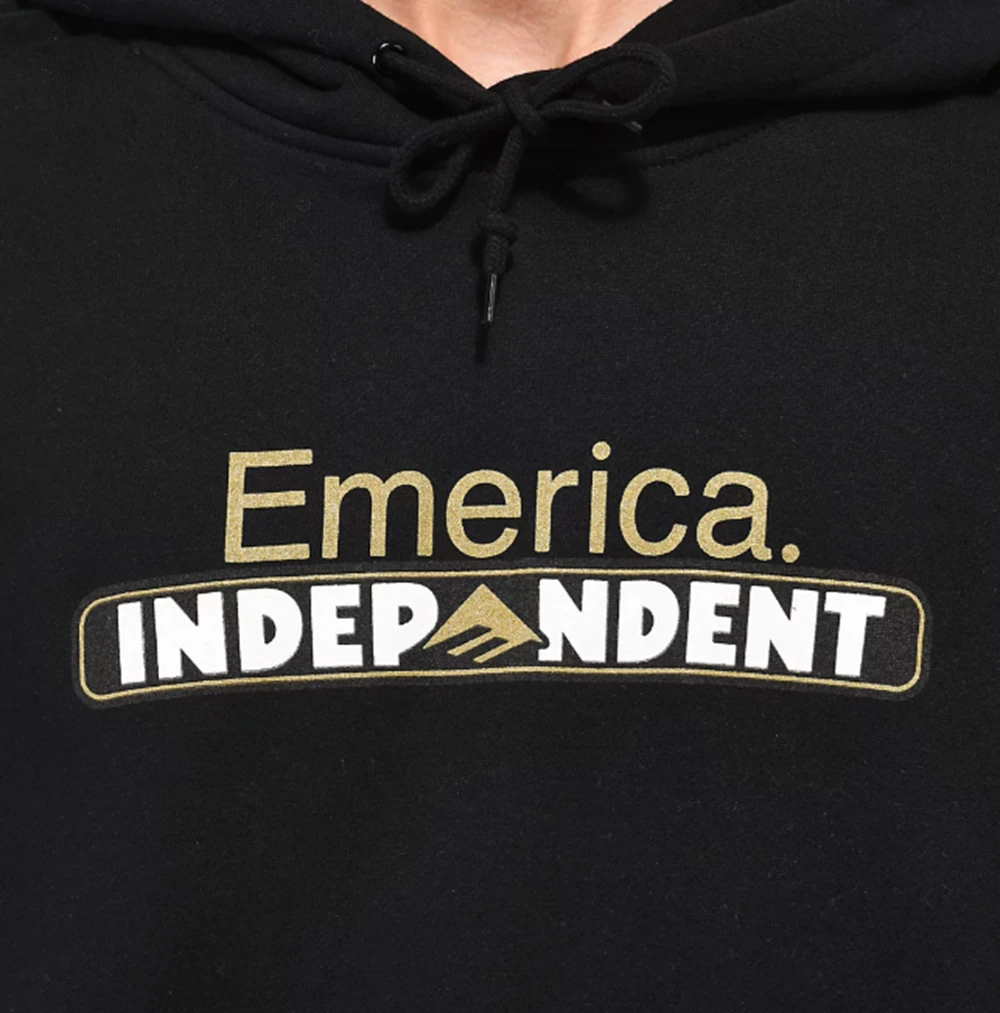 Emerica x Indy Bar Hoodie Black Small