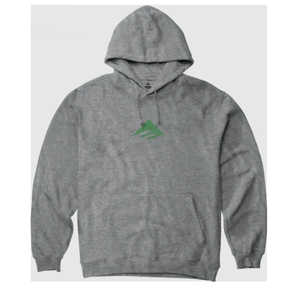 Emerica Triangle Hoodie Heather Grey