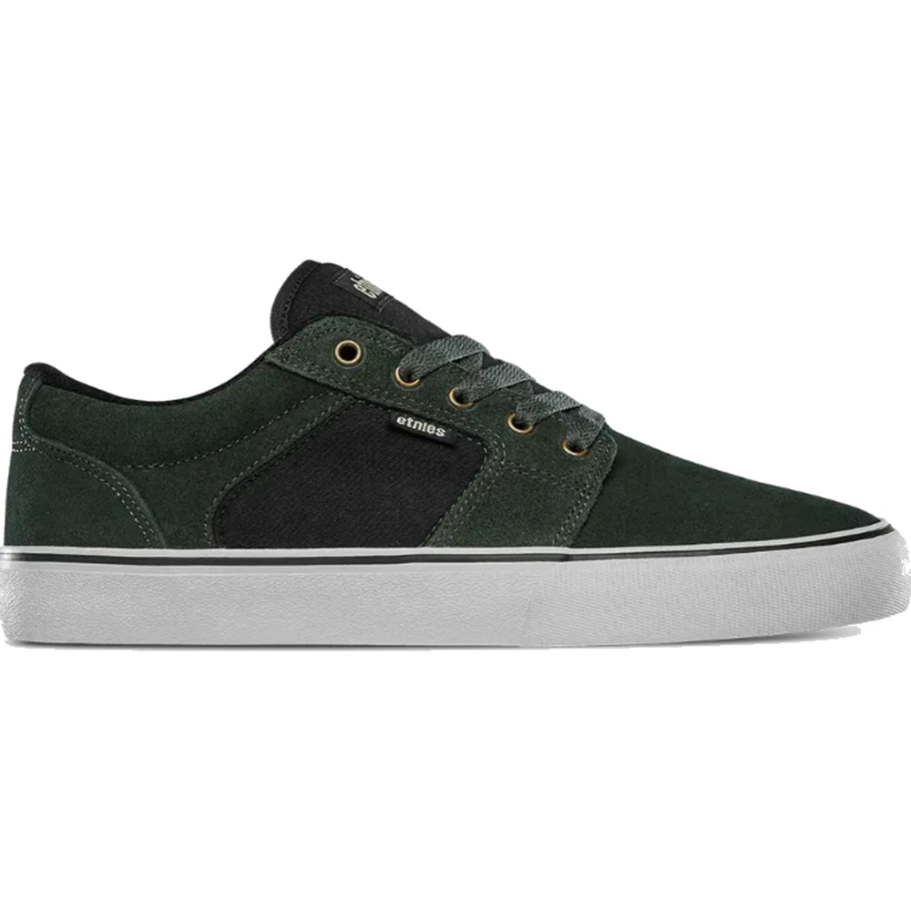 Etnies Barge LS Foundation Skate Shoes Green Black
