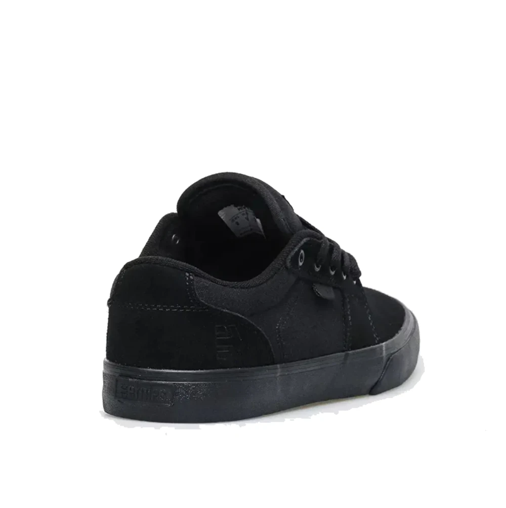 Etnies Barge LS Foundation Skate Shoes Triple Black