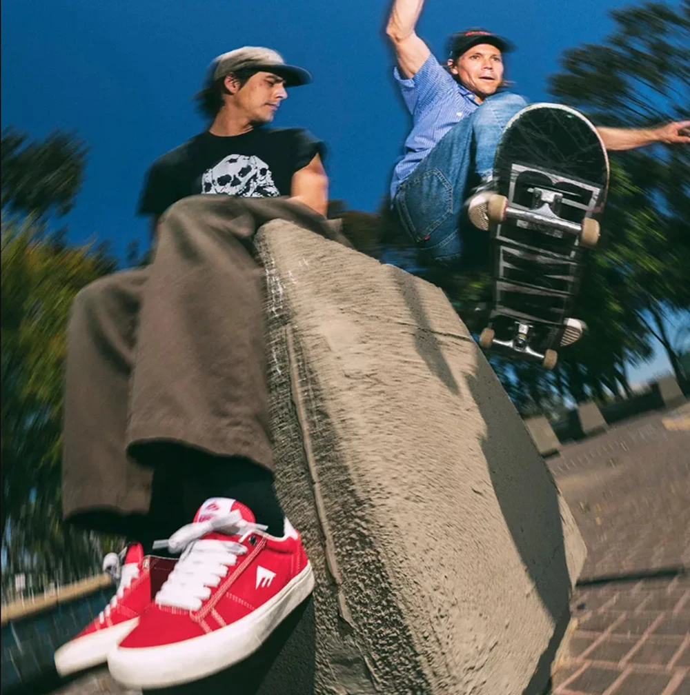 Emerica Moca Skate Skate Shoes Red
