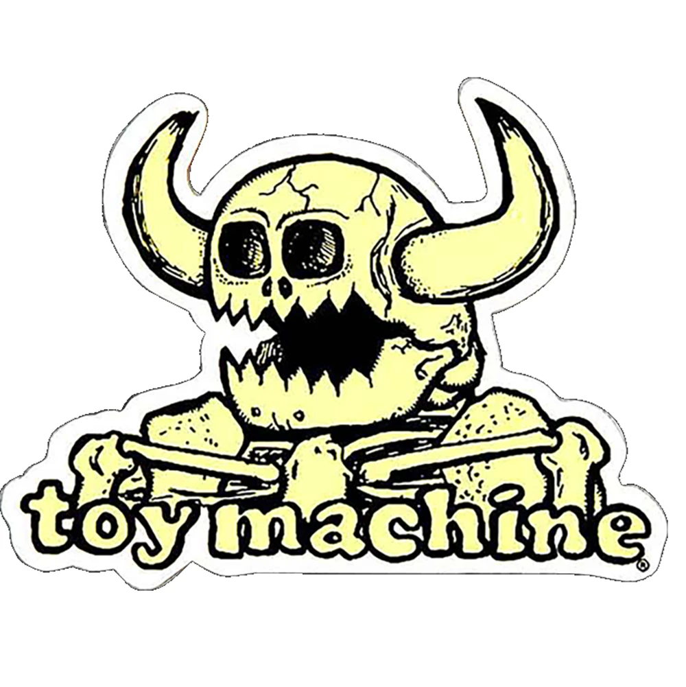 Toy Machine Martin Stretch Skateboard Deck White 8.25x14WB