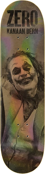 ZERO DERN JOKER SKATEBOARD DECK-8.5 BRONZE
