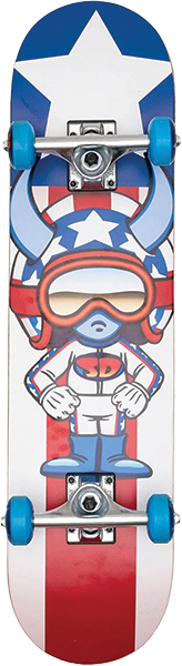 SPPED DEMONS STARS SOFT TOP SKATEBOARD COMPLETE-6.75