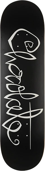 CHOCOLATE ROBERTS OG SCRIPT WR50D2 SKATEBOARD DECK-8.0