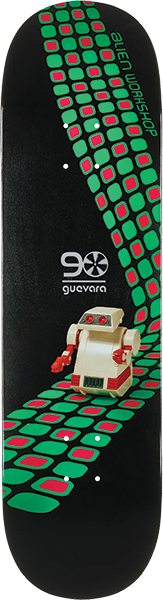 ALIEN WORKSHOP GUEVARA AI NOCTURNE SKATEBOARD DECK-8.5 BLACK
