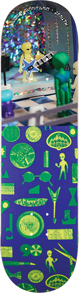 ALIEN WORKSHOP MONTANO ZENITH SKATEBOARD DECK-8.25 BLUE