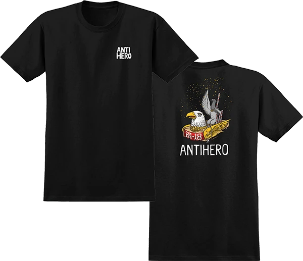 ANTI HERO BA FIRST SS TSHIRT MEDIUM BLACK